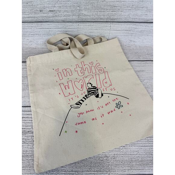 Unbranded Handbags - Unbranded Harry Styles Cream "As It Was" Tote Bag